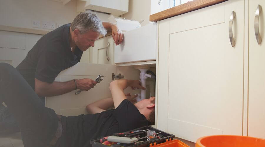 Professional burst pipe repair services in Strong, AR